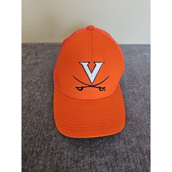 Zephir Virginia Cavaliers Football Mesh Snapback Trucker Adjustable Cap Hat OS - Picture 2 of 16